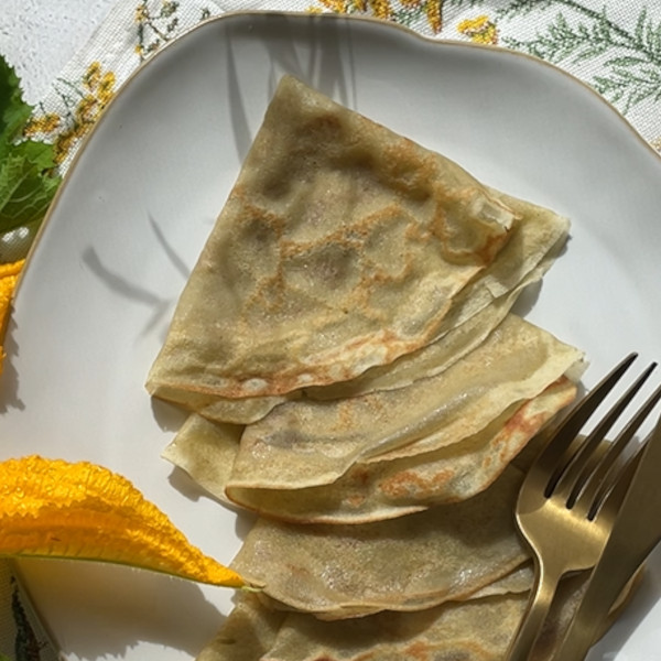 Блинчики на кабачковом соке